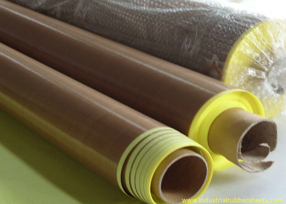 Anti-aging Adhesive + Paper PTFE Coated Fiberglass Fabric Surface Smooth